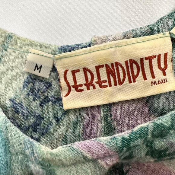 Serendipity Maui Vintage Floral Tank Size Medium - Picture 4 of 4